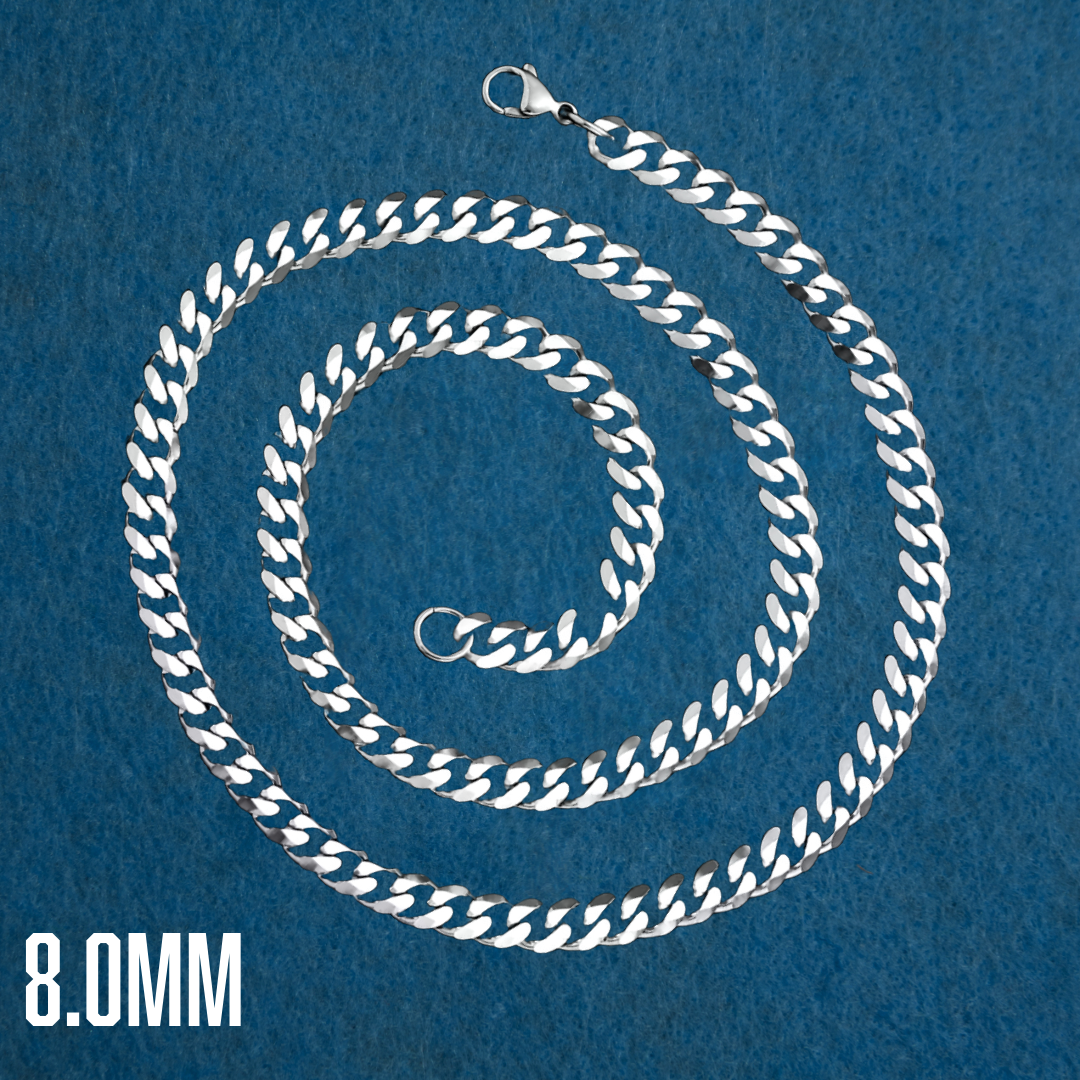 8.0mm Cuban Link Chain